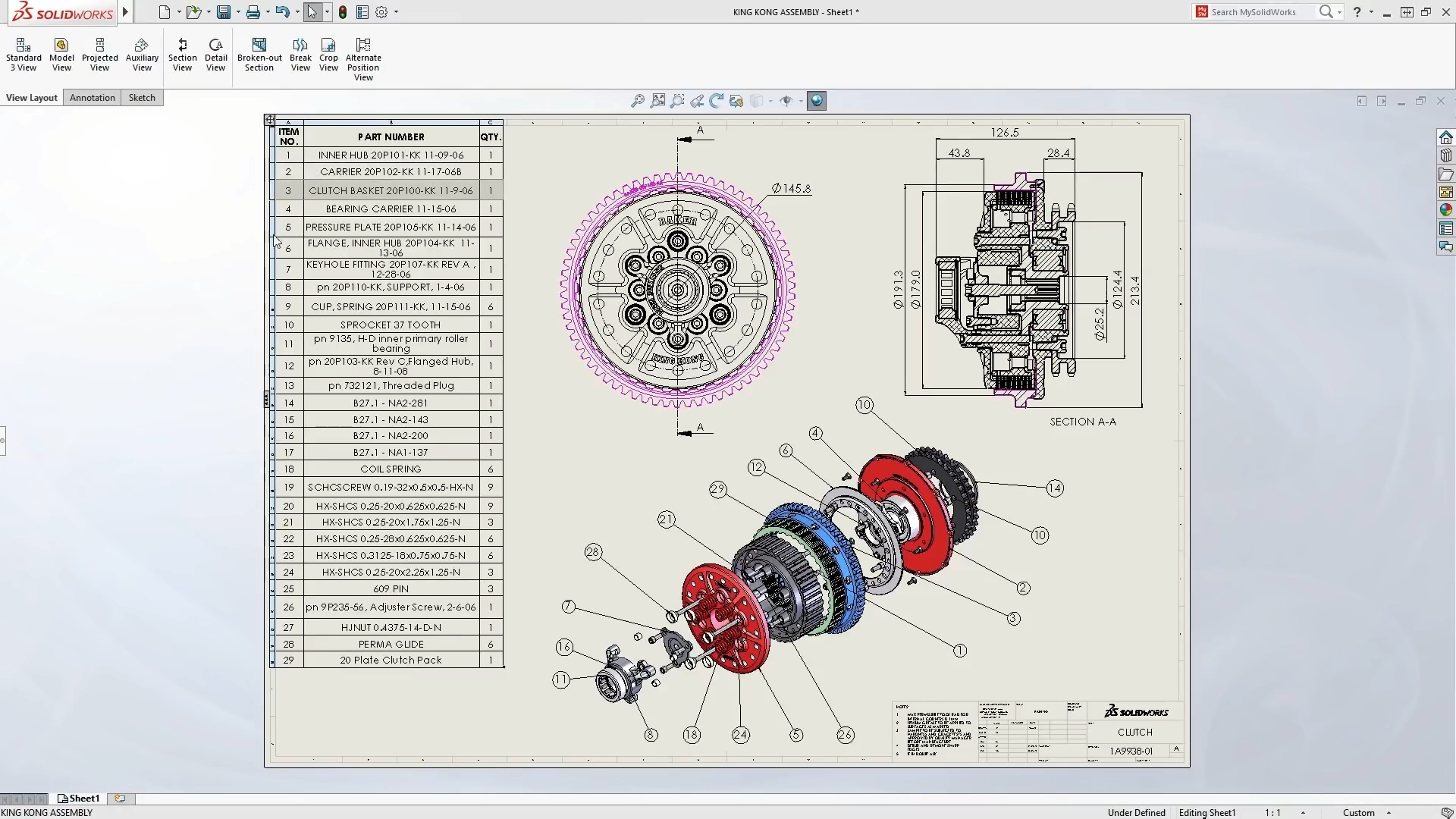screenshot of SolidWorks Premium